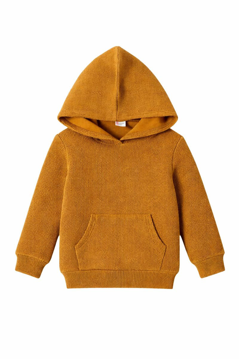 Lightweight mustard hoodie