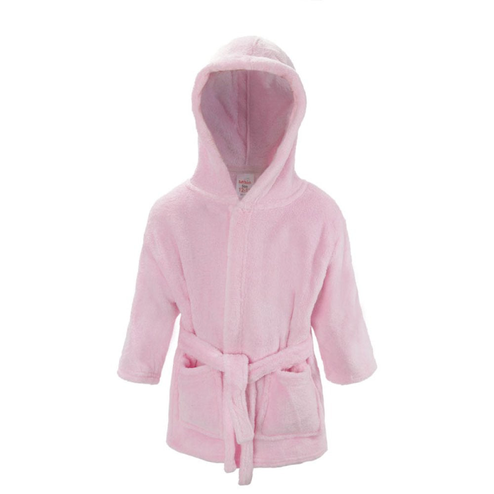 Pink dressing gown