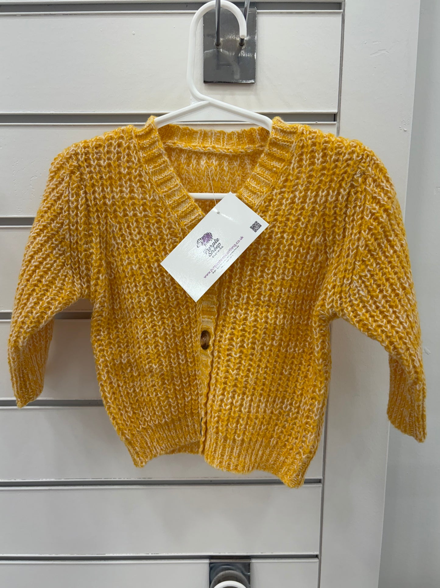 Yellow Cardigan
