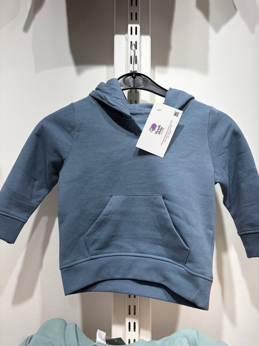 Eco friendly Stone blue hoodie
