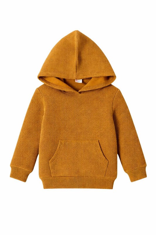 Lightweight mustard hoodie