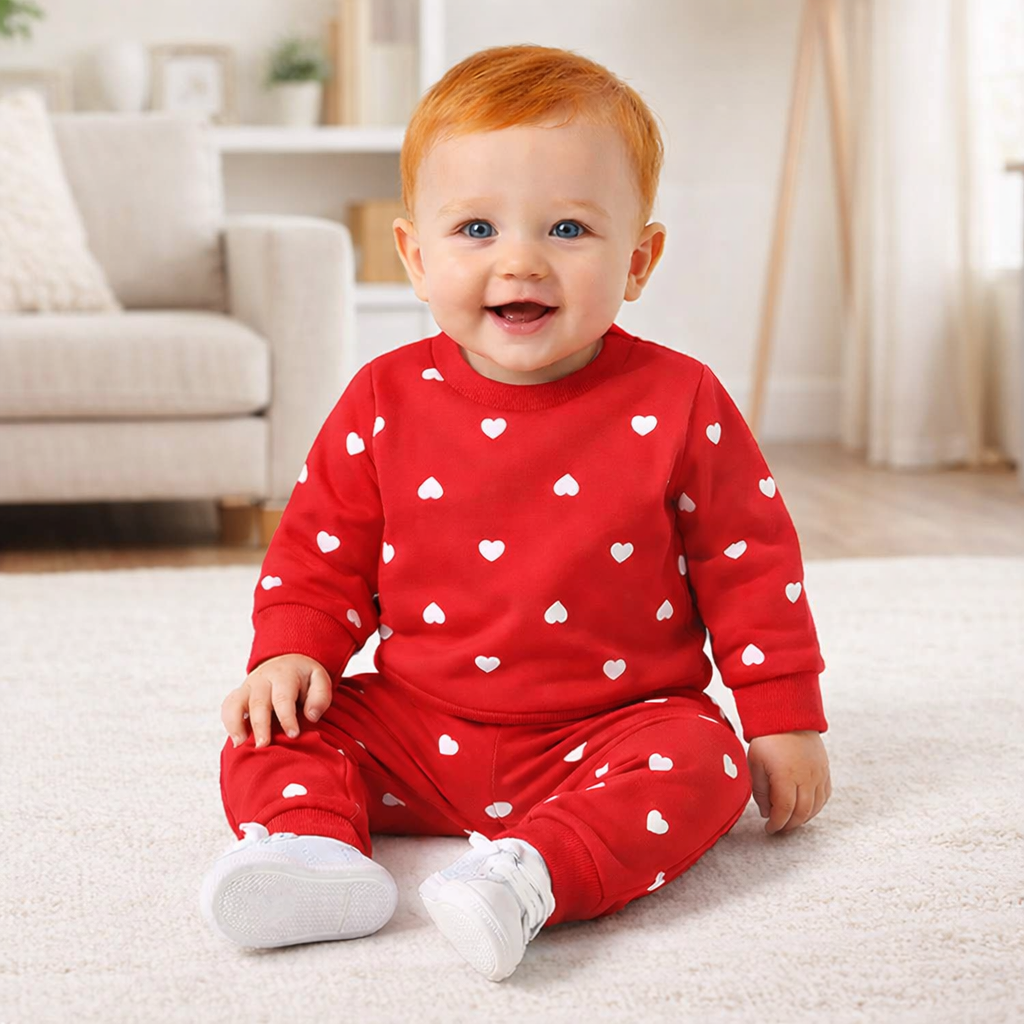 Red Heart Two-Piece set